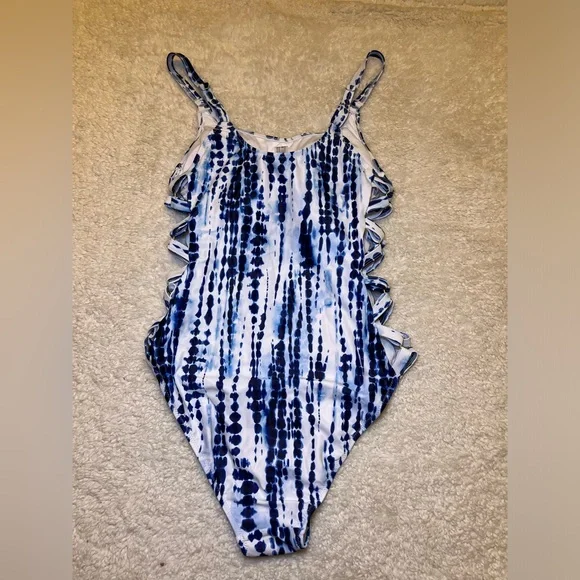 NWT Tempt Me Side Crisscross One Piece - Picture 8 of 11